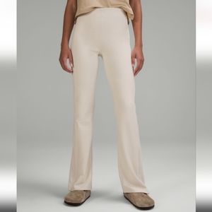 Lululemon softreme ribbed flare pants 8